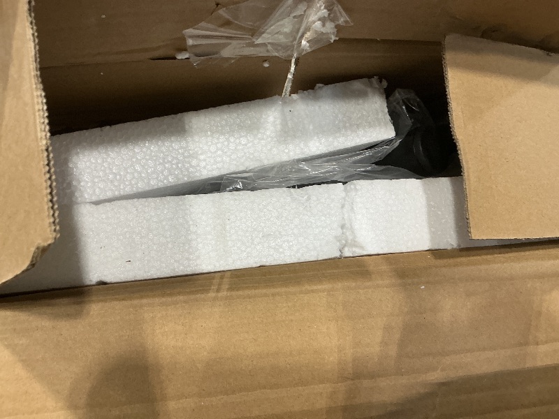 Photo 1 of ***MISSING PIECES*** HzTinT Coat Rack with Natural Marble Base, Metal Freestanding Coat Rack with 8 Hooks, 3 Adjustable Size Sturdy Coat Tree for Bags, Coats, and Hats for Entryway, Hallway, Bedroom, Office, Black