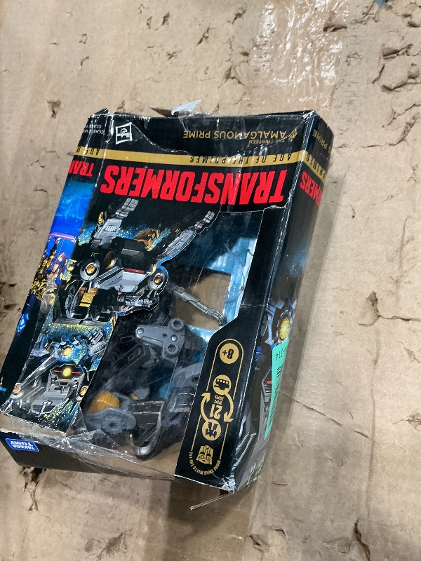 Photo 1 of *UNTESTED*
Transformers Age of The Primes The Thirteen Amalgamous Prime, Voyager Class 5.5-Inch Converting Action Figure, Robot Toys for Ages 8+
