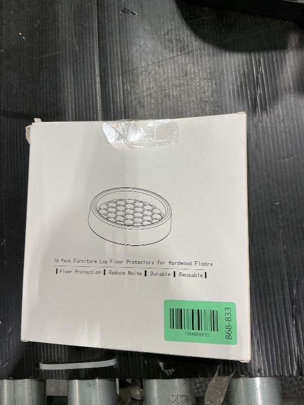 Photo 1 of 1.6"x1.6" Round Rubber Furniture Caster Cups, 16 PCS Chair Coasters for Carpet - Clear Non Slip Furniture Pads with Grip, Carpet Protector for Furniture Legs - Protect Any Flooring