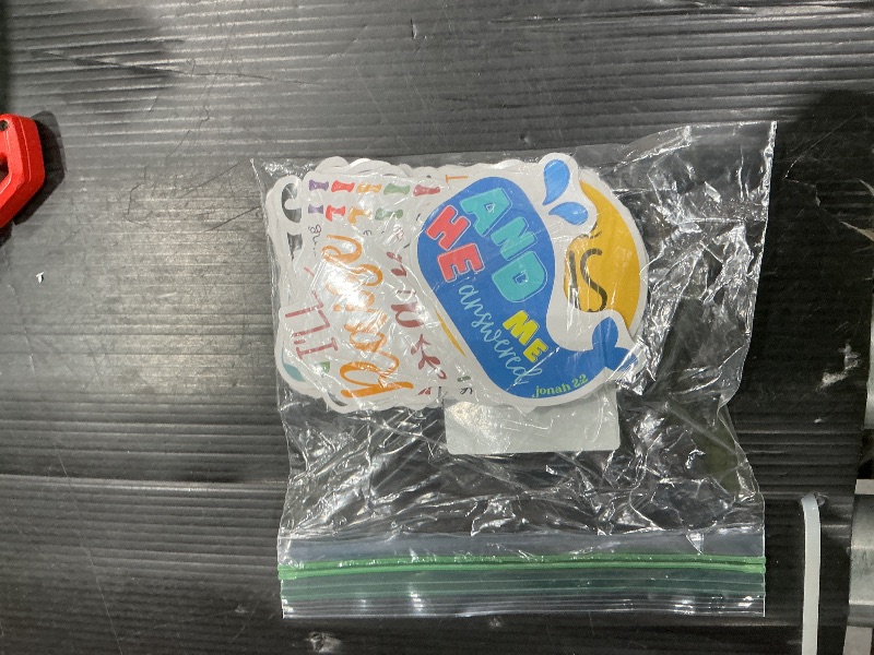 Photo 1 of 100 Pack Inspiring Christian Stickers for Water Bottles, Laptops, Phone Cases, Waterproof Vinyl, Religious Easter Gifts, Bible Verse Stickers, Christian Gifts for Kids, Teens, Girls and Boys (Faith)