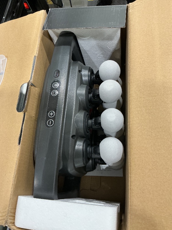 Photo 1 of *UNTESTED*
Stellamist 16 Heads Massage Gun Set, Body Massage for Back, Shoulders, Neck, Legs, Foot, Massage Gun deep Tissue Pain Relief, 2000mAh Electric Massage Tools with 3 Modes & 30 Levels