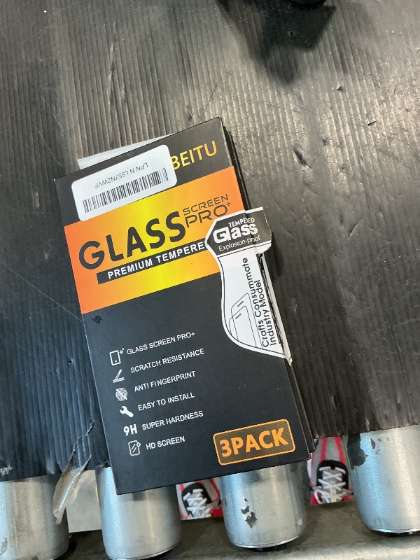 Photo 1 of *USED*
SIBEITU 3 Pack Screen Protector for iPhone 15 Plus with 3 Pack Camera Lens Tempered Glass Protector, 6.7 Inch HD Clear 9H Hardness Full Coverage, Scratch Resistent, Easy Installation, Bubbles Free