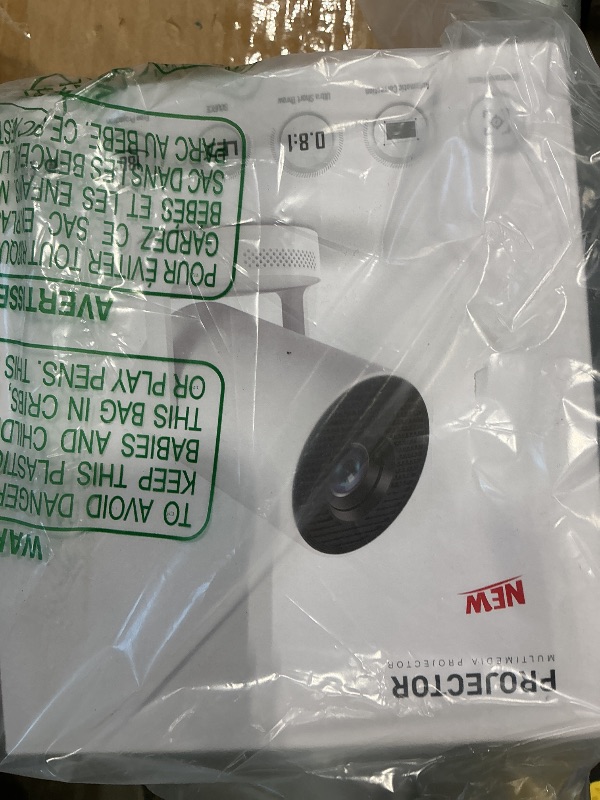 Photo 1 of [Electric Focus]Mini Portable Projector with 4K Support, Bluetooth 5.4 WIFI6, 5watt Sound Base Speaker, 260 ANSI, Android 11, 210° Rotation , Auto Keystone Correction Video Projector HY300 PLUS