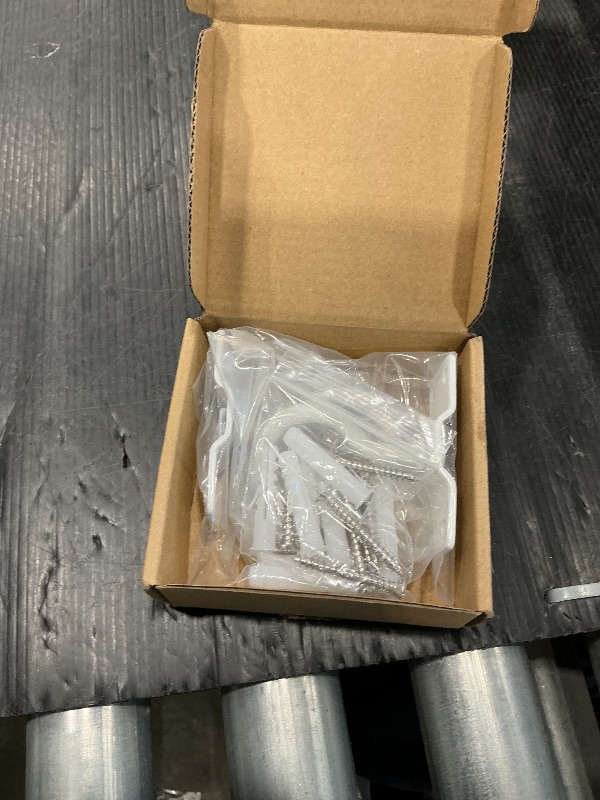 Photo 1 of [UPGRADED] 2Pcs 200LBS Rotatable Ceiling Hooks with 4 Screw Points Base, Wall Mount Metal Hanger White Ceiling Hook for Hanging Plant, Bird Feeder, Lights, Bed Canopy, Wind Chime, Indoor Outdoor Decor