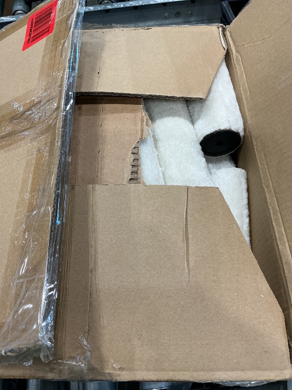 Photo 1 of ***MISSING HARDWARE*** Wang Xin Three Layer Cat Tree with Cat Condo Scratch Pad and Two Hammocks,Beige