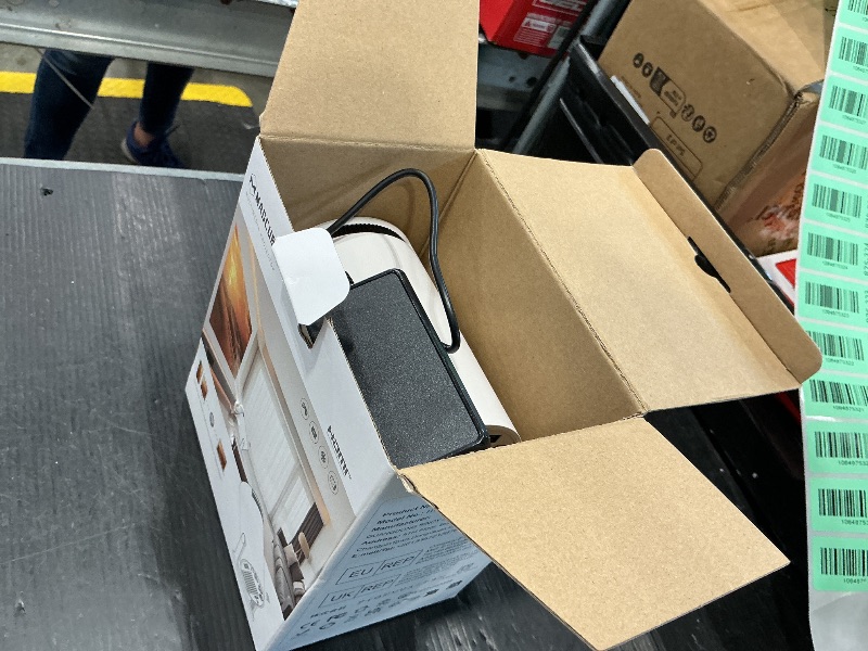 Photo 1 of *MISSING PARTS - See Clerk Notes*
Magcubic 2026 Upgraded HY300PRO Mini Projector with WiFi and Bluetooth, Portable Projector 4K Support, Auto Keystone, 180 Degree Rotation, Smart Proyector for Home Outdoor