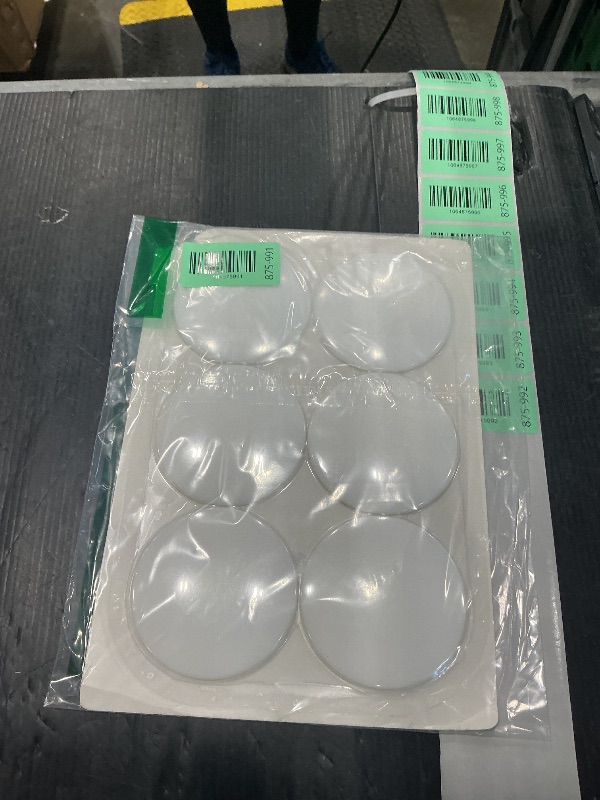 Photo 1 of [3.15"] Door Stoppers Wall Protector, 6 Pcs Large White Silicone Door Bumpers with Strong Thickened Adhesive,Shock Absorbent Door Knobs Wall Protectors to Cover up Damage and Protect Wall Surfaces