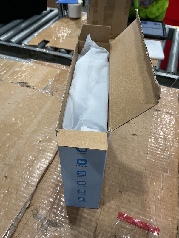 Photo 1 of ?Portable Inflatable Shampoo Basin for Bedridden & Elderly - Zero Pooling Design | Fast-Drain Slope & Neck Support | Portable Hair Wash Bowl, Drain Hose | Hospital PVC | Home Use (Silver, Large)