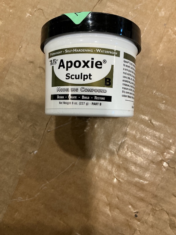 Photo 1 of **MISSING PART A**
Apoxie Sculpt - 2 Part Modeling Compound (A & B) - 1 Pound, White/Stone White