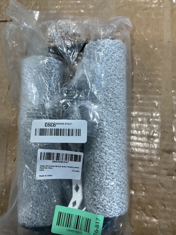 Photo 1 of ?Only S5 Combo?Brush Roller Replacement Parts for Tineco Floor ONE S5 Combo Cordless Wet Dry Vacuum Cleaner, 2 Brush Rollers + 2 Vacuum HEPA Filters (Only Fit S5 COMBO)