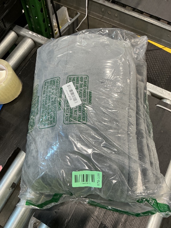 Photo 1 of **ITEM IS DIRTY/or stinks check clerk comments**
Bedsure Heated Blanket Throw Blanket - Fast Heating Electric Blanket, Soft Flannel Heated Throw with 4 Time Settings, 6 Heating Settings, Warm Gifts for Grandma & Grandpa & Seniors (50“x60”, Grey)