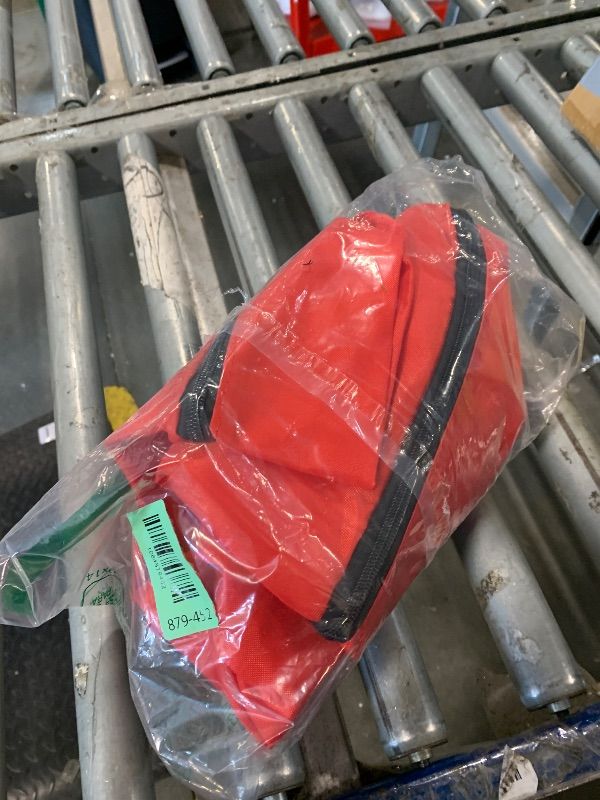 Photo 1 of ****ONLY ONE***** ZOBER Oxford Christmas Wreath Storage Container 30 Inch - Wreath Bag for Artificial Wreaths Box - Waterproof Fabric, Dual Zippered Wreaths Storage Bag With Strong Durable Handles - Red