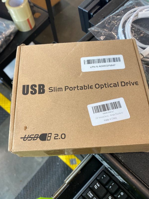 Photo 1 of *UNTESTED*
Synteryx External CD DVD Drive USB and Type-C, Portable Slim CD/DVD +/-RW Burner Reader Writer Player for Laptop Desktop PC MacBook Mac Windows Linux OS Apple Brushed Black (Matte Black-2)