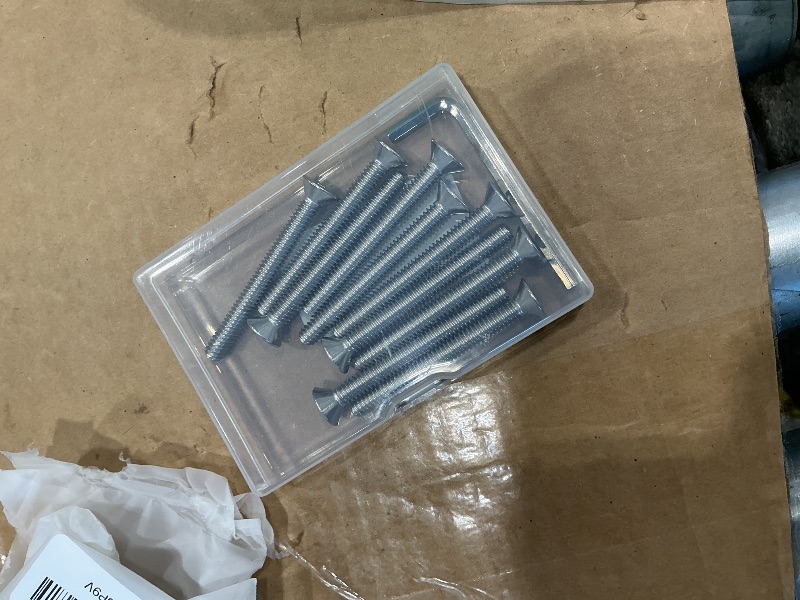 Photo 1 of 1/4-20 x 2-3/8''(10 Pack) Flat Head Hex Socket Cap Screws Countersunk Bolts, Allen Socket Drive, 304 Stainless Steel 18-8, Fully Machine Thread, Bright Finish (with hex Spanner)