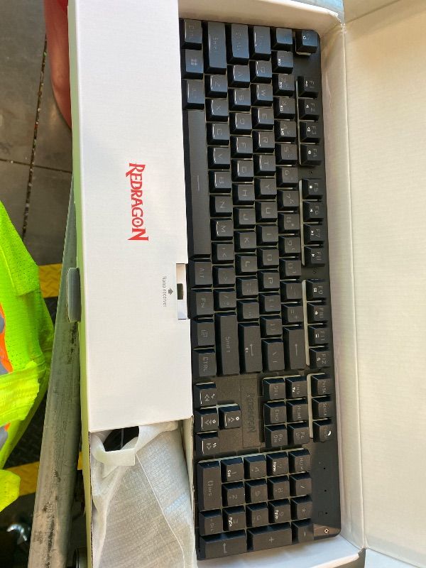Photo 1 of ***MISSING USBS*** Redragon S107KS Wireless Gaming Keyboard and Mouse, RGB Backlit, 3 Mode (Wired/2.4G/BT), Up to 10,000 DPI Gaming Mouse with Software, Ultra Lightweight 65g, 25 Key Anti-Ghosting Keyboard for PC