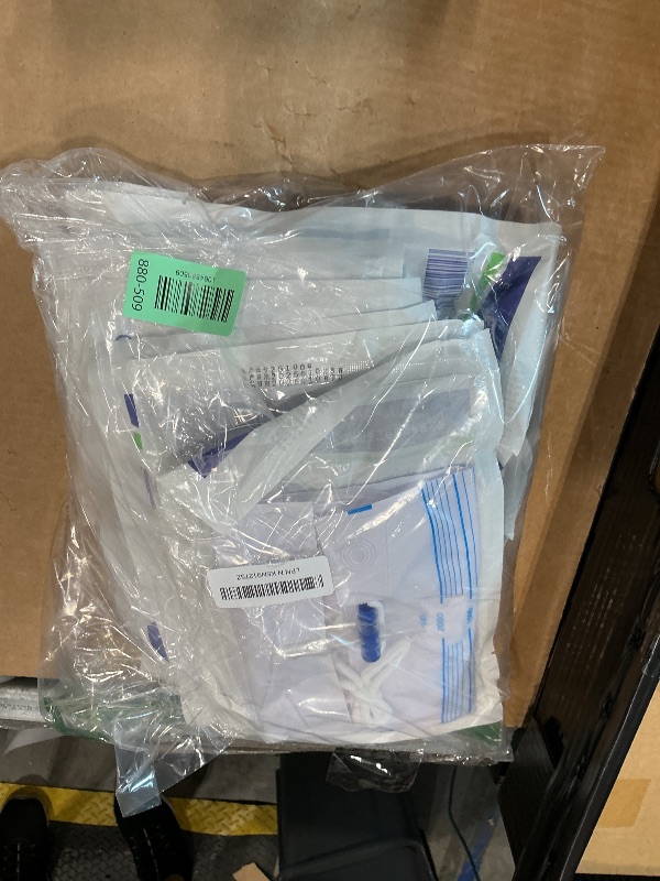 Photo 1 of 10 Pack Urinary Drainage Bag, Urinary Bags with Anti-Reflux Valve, 2000mL Urine Bags with Easy Drain Switch, Drain Bags for Home and Hospitals Health Aids