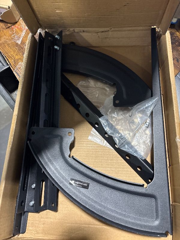 Photo 1 of **MISSING HARDWARE**
TAVR Universal Table Top TV Stand Mount for 27 30 32 37 40 43 47 50 55 60 65 Inch LCD LED Flat/Curved Screen TVs, Height Adjustable TV Legs, Strong TV Base Holds up to 88 lbs, Max VESA 800x500mm