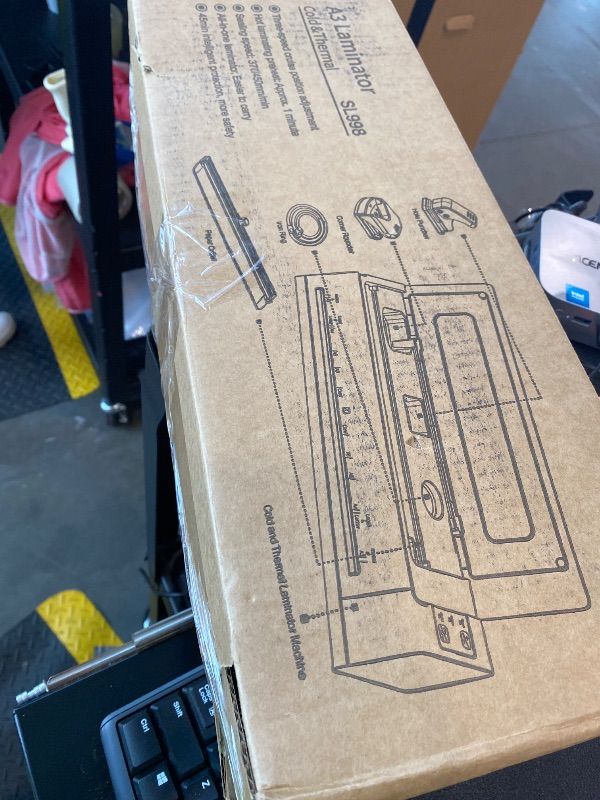 Photo 1 of *UNTESTED*
A3 Laminator Machine, 9-in-1 Laminatorfor Home, Office