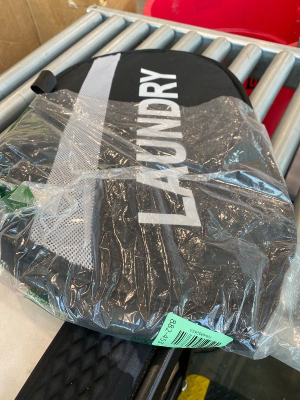 Photo 1 of *PARTIAL SET - See Clerk Notes*
SWIITAEY Collapsible Laundry Basket 2 pack, Foldable Pop Up Black Laundry Baskets Mesh with Lid & Handle, Pop Up Collapsible Laundrys Hamper, Fabric Laundrys Baskets for Dorm, Travel, Bathroom