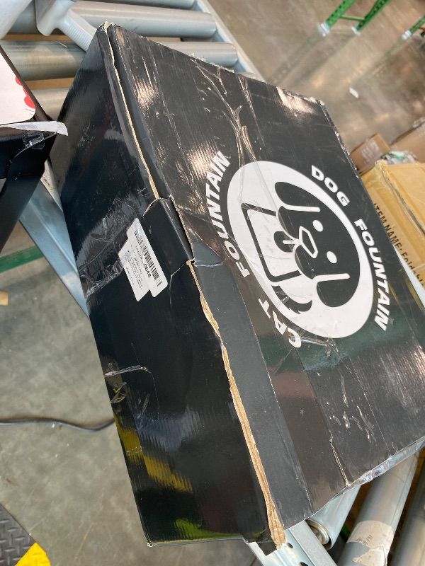 Photo 1 of *UNTESTED*
3.4Gal Dog Water Fountain for Large Dogs, 13L Stainless Steel Large Pet Fountain with Deeper & Wider Drinking Area, Automatic Dog Water Bowl Dispenser with Water Window(with 7 Filters)