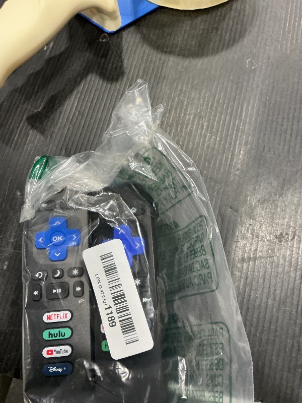 Photo 1 of (Pack of 2) Replacement Remote Control Only for Roku TV, Compatible for TCL Roku/Hisense Roku/Onn Roku/Sharp Roku/Element Roku/Westinghouse Roku/Philips Roku Smart TVs (Not for Roku Stick and Box)