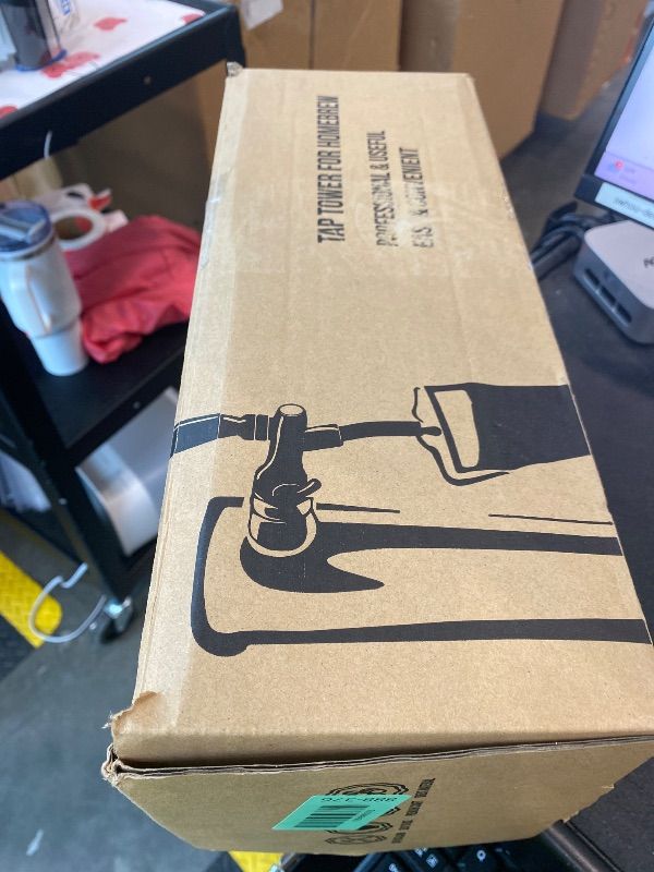 Photo 1 of *MISSING PARTS*
3'' Triple-Tap Kegerator Tower Stainless Beer Tap Tower with Pre-Assembled Beer Line & Flow Adjustable Beer Faucet Spillproof Less Foam Draft Beer Dispenser Kegerator Parts for Bar Home Party Wedding