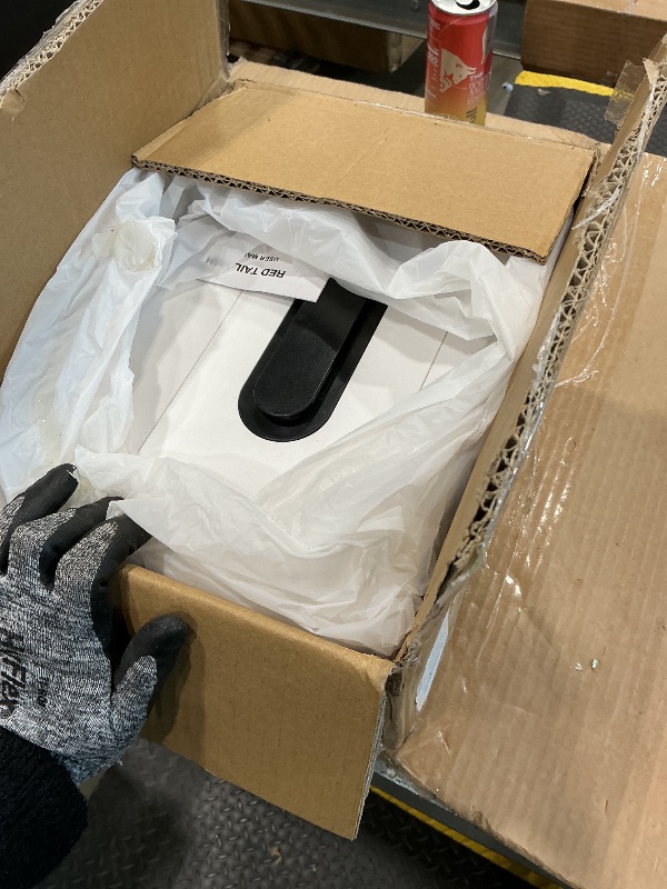 Photo 1 of **MAJOR DAMAGED/check clerk comments**
Betta Fish Tank, 2.5 Gallon Aquarium Kit with Filter, Light, Self Cleaning, Oxygenation, Small All in One Starter Fish Tank for Goldfish, Guppy, Shrimp, Desktop, Acrylic