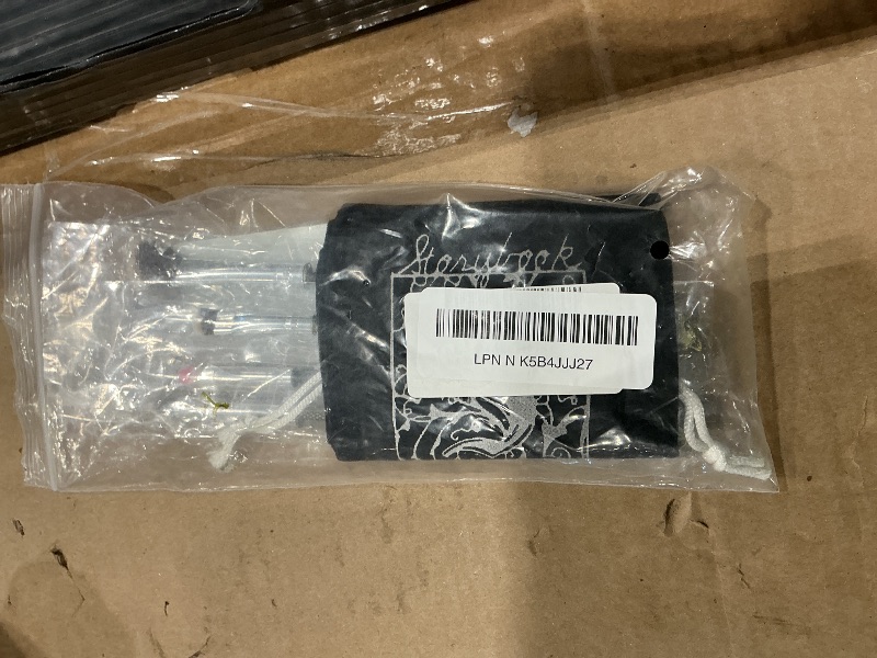 Photo 1 of ?2 Color Options? Hary Pottter Gifts Metal Makeup Brushes Set Gifts Wi-zard Wand Makeup Brushes Set for Women Magic Eye Shadow Eyeliner Blending Lip Brush - Brushes Holder Pot Not Included