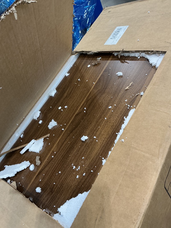 Photo 1 of *PARTIAL SET*
LITTLE TREE Large Computer Desk with File Cabinet, 63 Inch L Shaped Executive Office Desk with Drawers and Storage Shelves, Business Furniture Workstation for Home Office