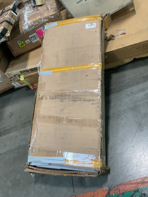 Photo 1 of *PARTIAL SET*
DWVO 5x3ft Resin Outdoor Storage Shed with Floor, Waterproof Lockable Storage Shed with Window, Plastic Outside Tool Storage for Garden, Backyard, Patio, Lawn,Gray