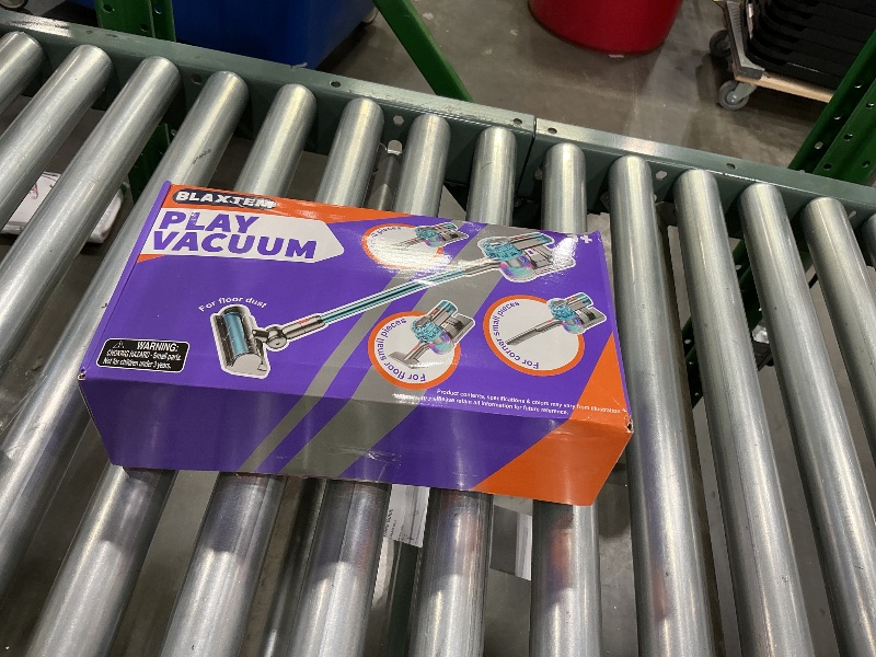Photo 1 of *UNTESTED*
BLAXTEM 4-in-1 Kids Toy Vacuum That Works with Suction, Electric Toddler Toy Vacuum Cleaner for Children Ages 3 4 5 6+ Boys & Girls,Toddlers Toys Cleaning Set for Pretend Play (Cyan)