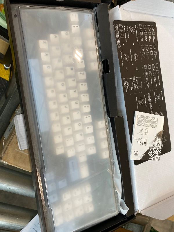 Photo 1 of *UNTESTED*
AULA F99 Wireless Mechanical Keyboard,Tri-Mode BT5.0/2.4GHz/USB-C Hot Swappable Custom Keyboard,Pre-lubed Linear Switches,RGB Backlit Gaming Keyboards for PC/Tablet/Xbox/PS4/PS5