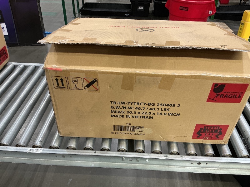 Photo 1 of *PARTIAL SET*
Shintenchi 7 Piece Patio Dining Set, Wicker Patio Conversation Set with Wooden Table Top, Outdoor Table and Chairs with Soft Cushions for Backyard, Deck and Garden, Grey Wicker