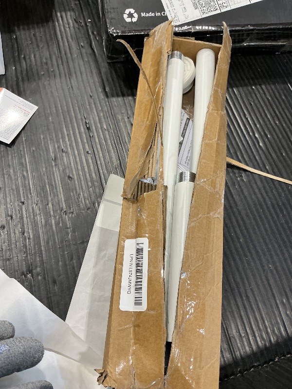 Photo 1 of *USED*
Mcrbeay Shower Curtain Rod, 1" Diameter Heavy Duty Tension Shower Rod, Non Slip Adjustable 28-74 inch No Drill Shower Curtain Rods Spring Tension For Bathroom, Shower Stall, No Rust, White