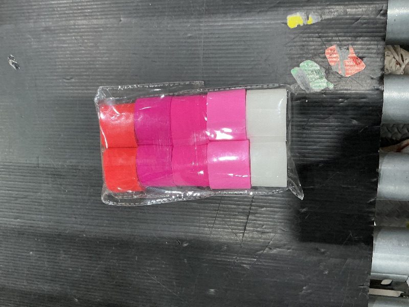 Photo 1 of 10 Rolls Crepe Paper Craft Streamers Hanging Rainbow Crepe Paper Streamers 5 Color Crepe Paper Rolls Streamers White Red Rose Crepe Roll Curtain Backdrop Hanging Tassels Festival Party Decor