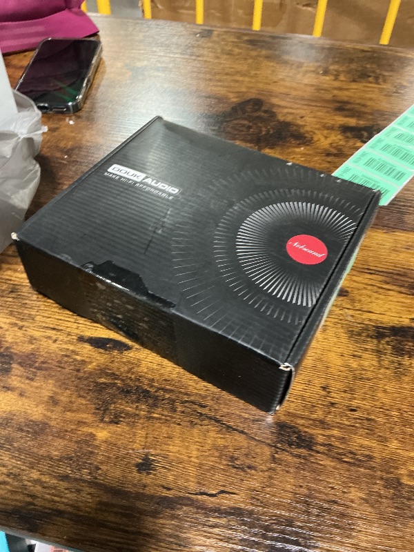 Photo 1 of ****UNTESTED****Nobsound G3 Bluetooth 5.0 Stereo Amplifier: Compact HiFi Power Amp for Home/Desktop Audio, Adjustable Bass/Treble, 2.1 Channel Pre-Out, RCA, Portable – Audiophile Gift