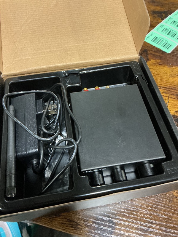 Photo 1 of ****UNTESTED****Nobsound G3 Bluetooth 5.0 Stereo Amplifier: Compact HiFi Power Amp for Home/Desktop Audio, Adjustable Bass/Treble, 2.1 Channel Pre-Out, RCA, Portable – Audiophile Gift