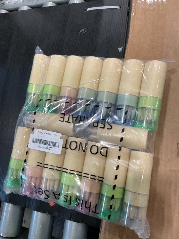 Photo 1 of ***MINOR DAMAGE*** Zeckzoin 30 Pack Mini Drawing Colored Pencils with Sharpener, Portable Color Pencils in Tube Drawing Pencil Bulk for Kids Adults Artists Writing Sketching Painting, Classroom School Supplies