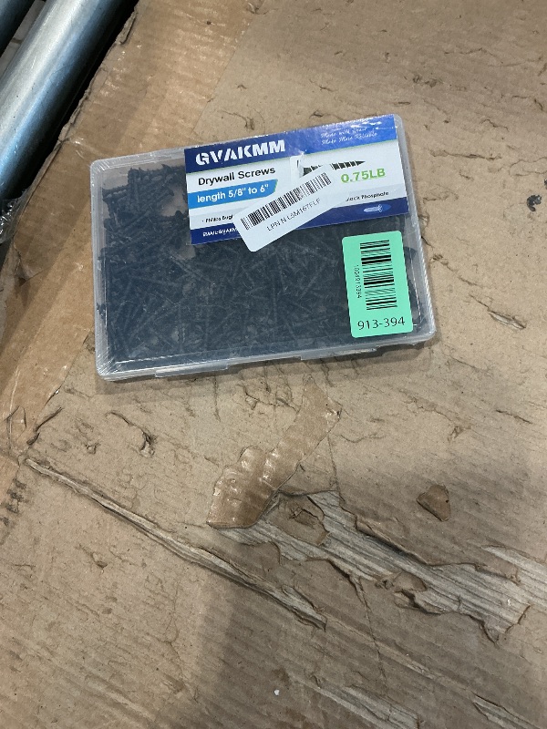 Photo 1 of #8 x 2" Fine Drywall Screws/Phillips/Bugle Head/Steel/Black Phos / 2,000 Pc. Carton