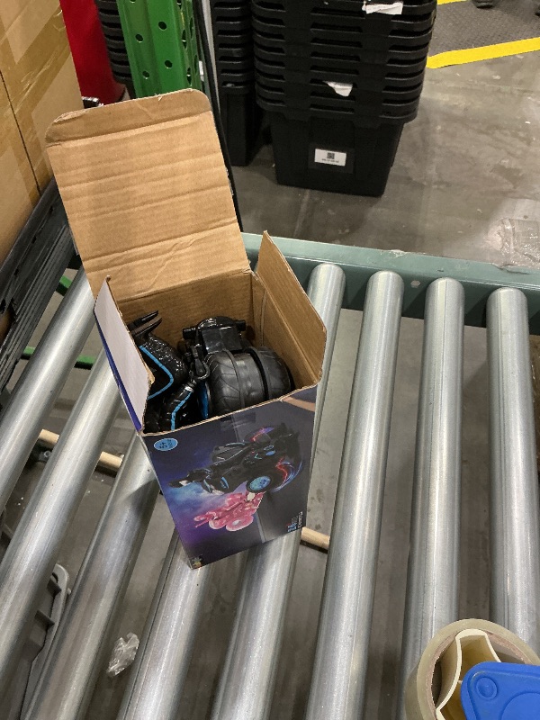 Photo 1 of ***MISSING REMOTE*** Eulogia Remote Control Motorcycle Toys New Upgraded RGB Wheels Lights, RC Motorbike with 2-in-1 Remote, Gesture Sensing Stunts Dirt Bike, 360° Rotating High Speed Motocross Car for Boys Girls Gift