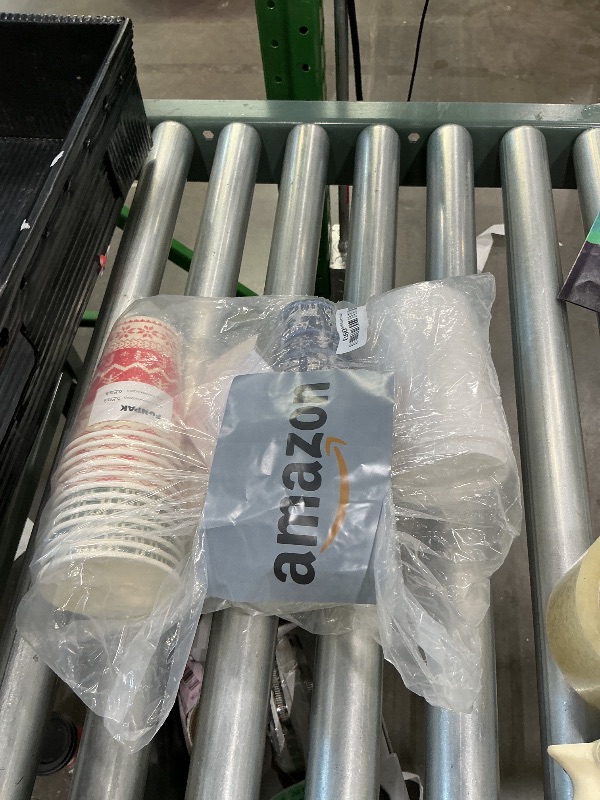 Photo 1 of *MISSING PARTS UNKNOWN*
FUNPAK Christmas Disposable Cups 16 oz Paper Cups, 24 Sets Paper Coffee Cups with lids for Coffee/Tea/Water/Juice, Ugly Sweater Paper Cups for Hot & Cold Beverages, Party & Holiday Supply 72pcs
