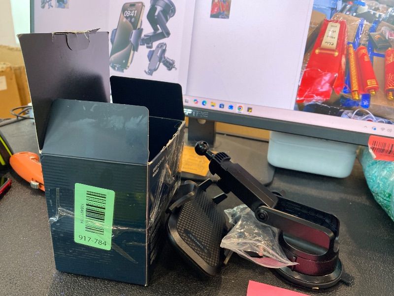 Photo 1 of [2026 True Military-Grade] Car Phone Holder VANMASS [Upgraded Strongest Suction & Clip] Cell Phone Mount for Dashboard Windshield Vent Wall,Truck Cradle Stand for iPhone 17 Pro Max 16 15 14 13 Android