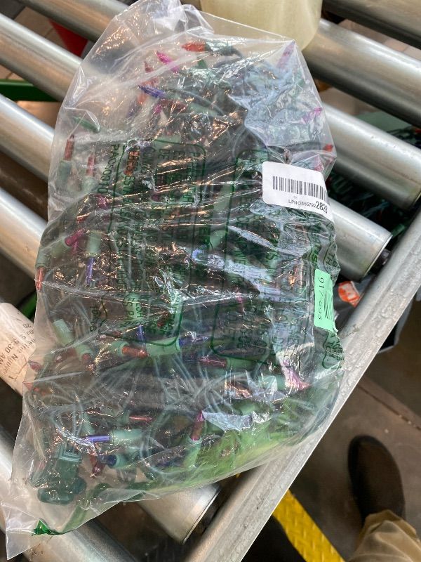 Photo 1 of ***MISSING ONE SET*** 3 Sets Christmas Lights, 150 Count 33 FT Each Mini String Lights, Green Wire Fairy Lights, 120V UL Certified Connectable Xmas Tree Light for Holiday Winter Patio Party Outdoor Decoration, Multicolor