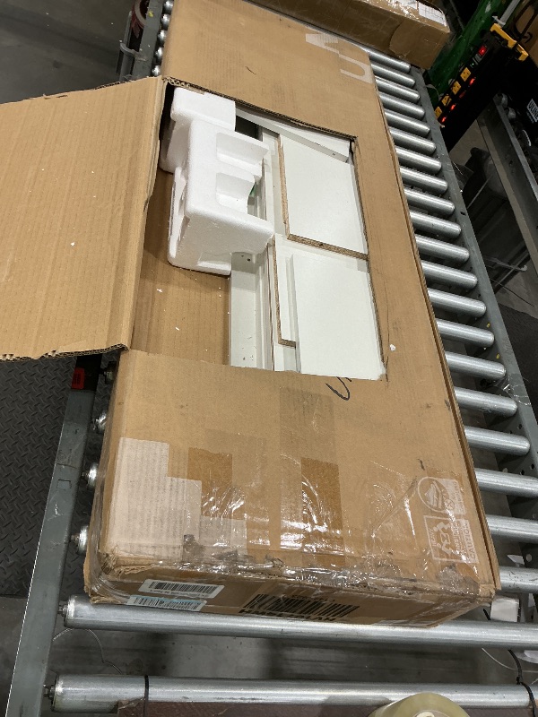 Photo 1 of ***MISSING HARDWARE*** Furinno LUDER Book Shelf, 11-Cube Bookshelf, Reversible Bookcase, 9.4 x 29.1 x 41.7, for Living Room, Bedroom, Home Office, White