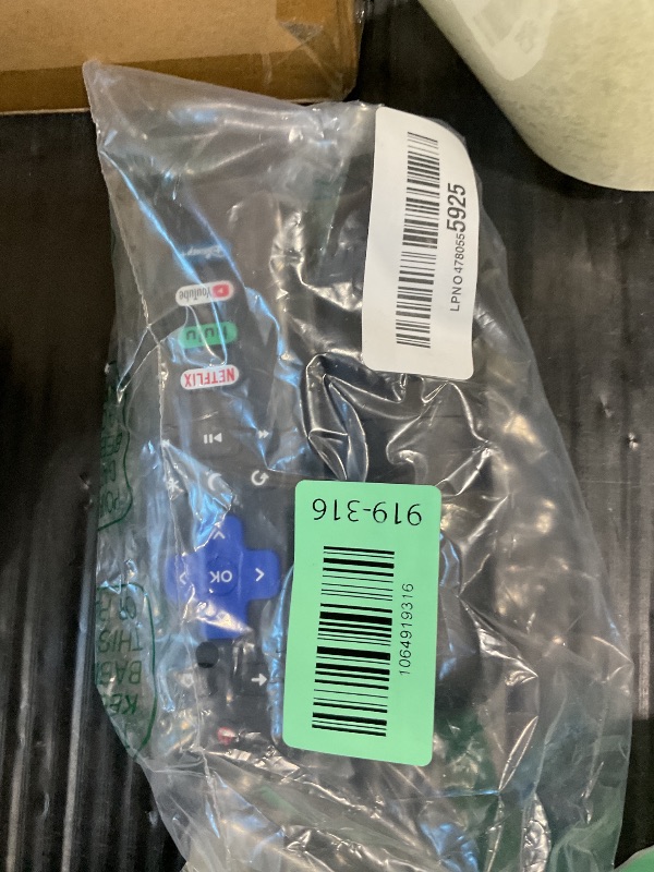 Photo 1 of (Pack of 2) Replacement Remote Control Only for Roku TV, Compatible for TCL Roku/Hisense Roku/Onn Roku/Sharp Roku/Element Roku/Westinghouse Roku/Philips Roku Smart TVs (Not for Roku Stick and Box)