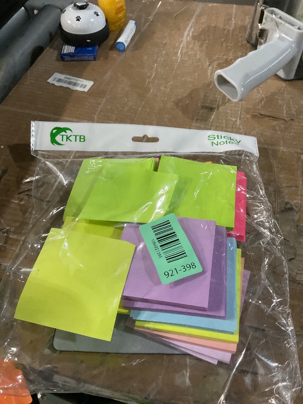 Photo 1 of (18 Pads) Pop Up Sticky Notes 3x3 Refills, Strong Adhesive Memo Pad Bulk with 9 Bright Colors, Suitable for Home, Office, School, Clean Removal
