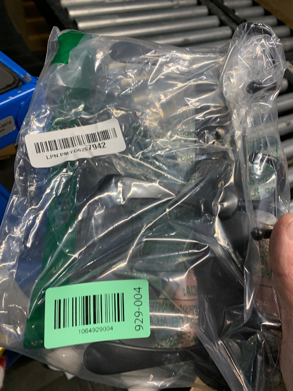 Photo 1 of ***(MISSING HARDWARE)***YUNISS Coat Rack Wall Mounted,3 Tri Stainless Steel Coat Hook for Coat Hat Robes Towel in Mudroom Entryway (Black, 1 Pack 3 Hook)