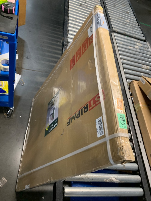 Photo 1 of ***FACTORY SEALED***
ISTRIPMF 48x36 Silver LED Bathroom Mirror, Rectangle Brushed Nickel Lighted Mirror for Wall, Stepless Dimmable Led Vanity Mirror with Front-lit and Backlit, Tempered Glass, Anti-Fog, Memory