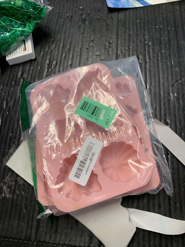 Photo 1 of 2 Pack Turkey Pumpkin Cake Molds Halloween Thanksgiving Fall Silicone Molds Maple Leaf Acorn Squirrel Chocolate Cake Pan Harvest Theme Candy Mold for Cupcake Toppers Pudding Jelly Soap Ice Cube Tray