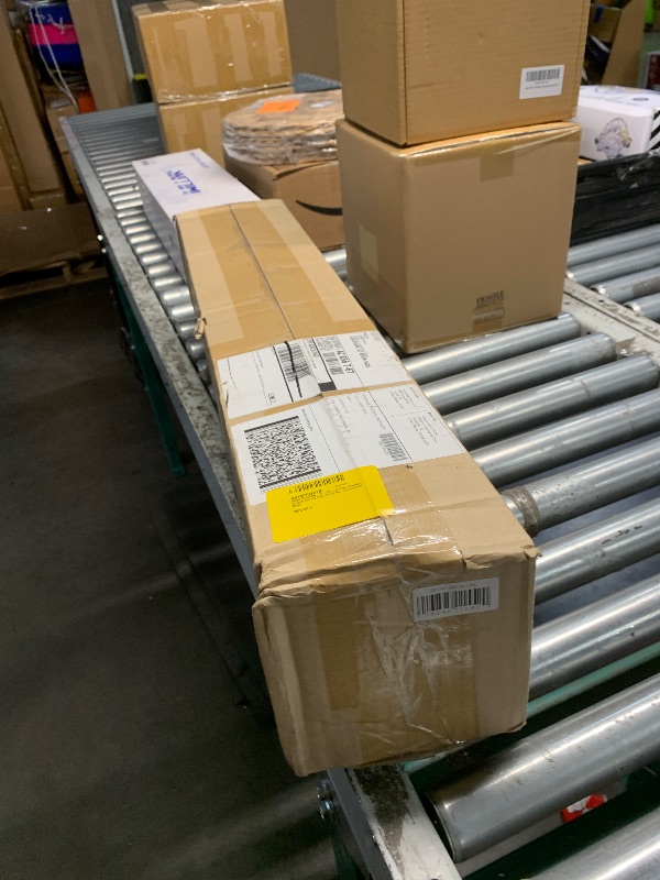 Photo 1 of (see all images) Allied Brass QN-41-SM-24 Que Collection 24 Inch Shower Door Towel Bar, Unlacquered Brass